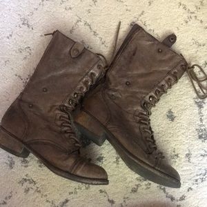 Steve Madden combat boots